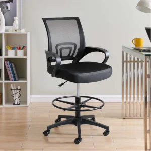 Adjustable Height Cashier Office Chair
