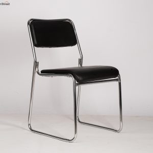 Chrome office visitor chair