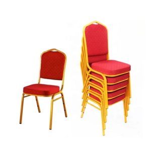 Premium red banquet seat