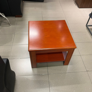 Square mahogany coffee stool