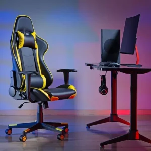 gaming chair-yellow