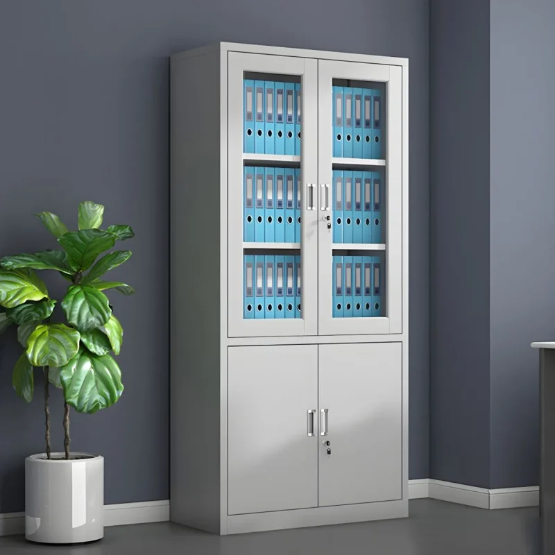 2 door lockable office filing cabinet - Image 6