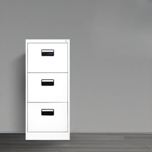 Vertical 3 drawer filing cabinet