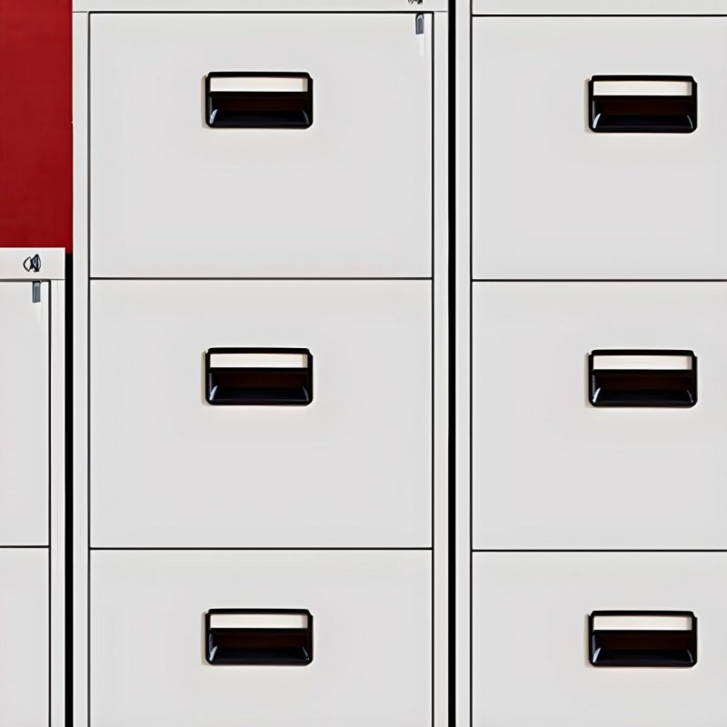 Vertical 3 drawer filing cabinet - Image 2