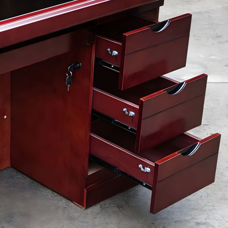 1.2m straight executive desk - Image 4