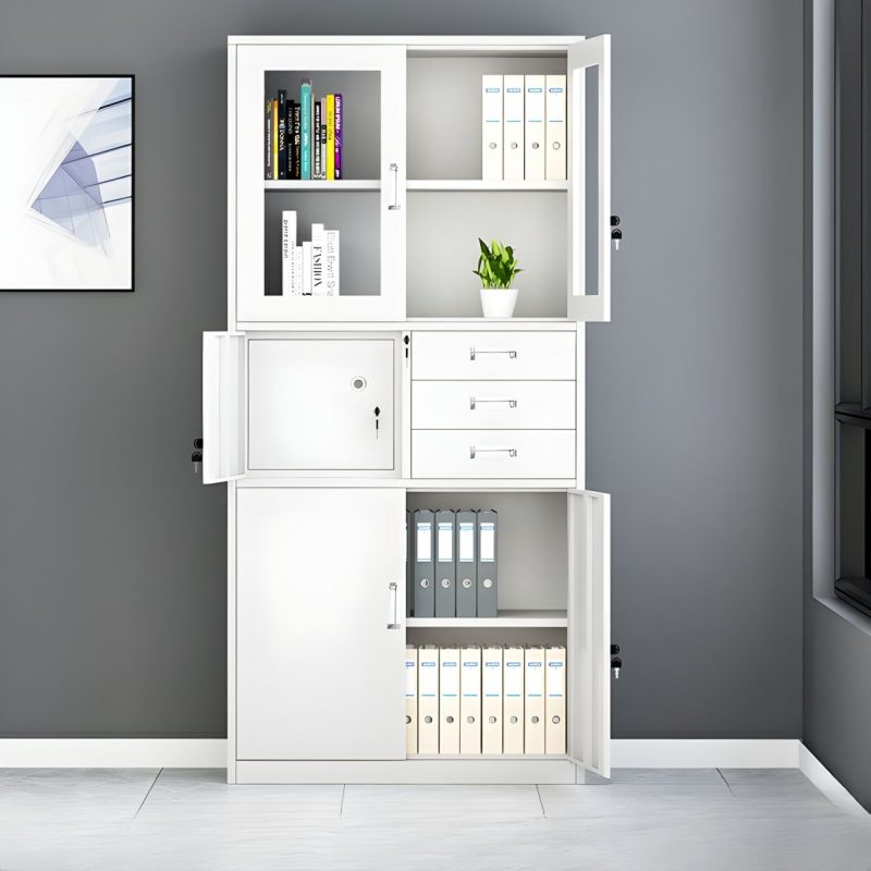 Metal Storage Cabinet with safe - Image 2