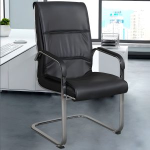 Executive ergonomic office visitor seat