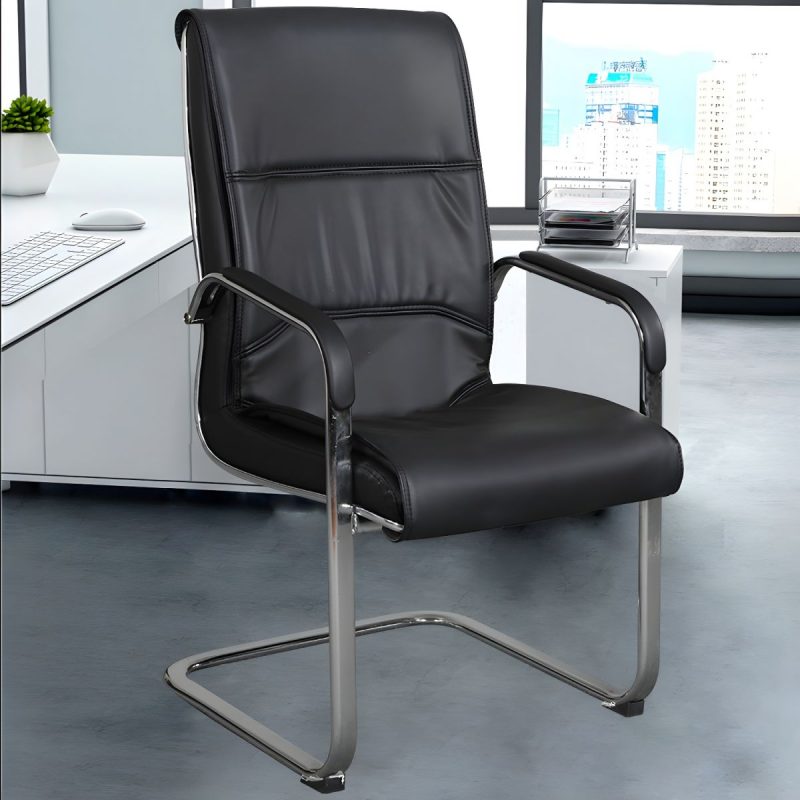Executive ergonomic office visitor seat
