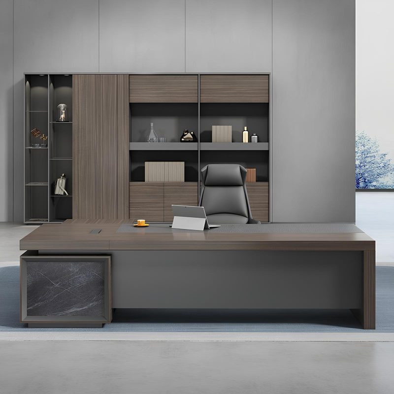 1800mm executive L-shaped desk
