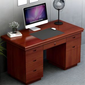 1.2m mahogany executive office desk