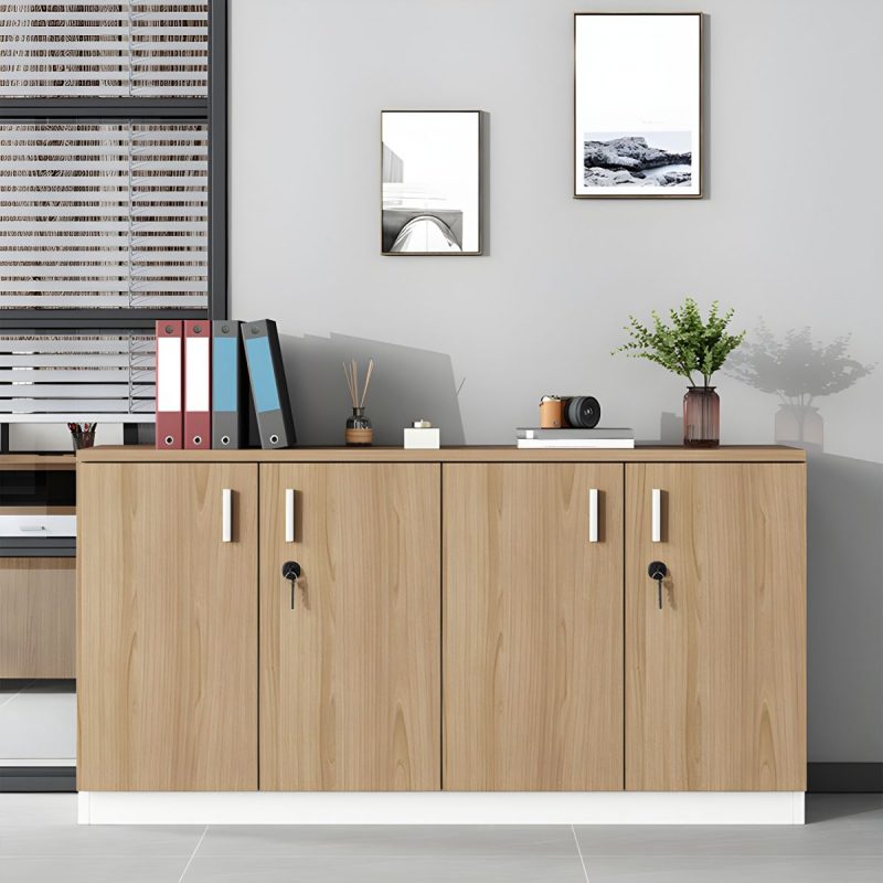 4-door executive office credenza