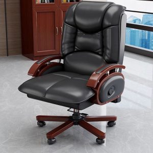 Reclining directors executive office seat