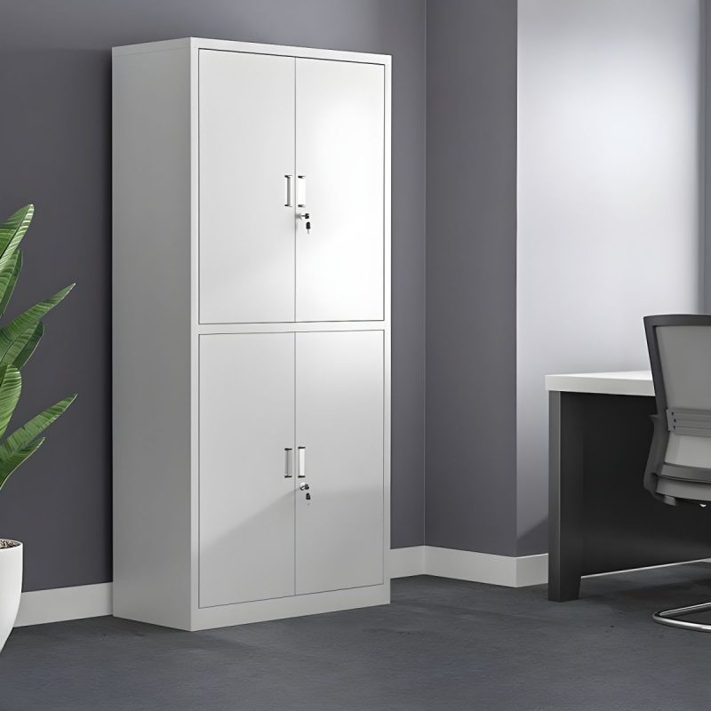 Steel lockable office filing cabinet - Image 4