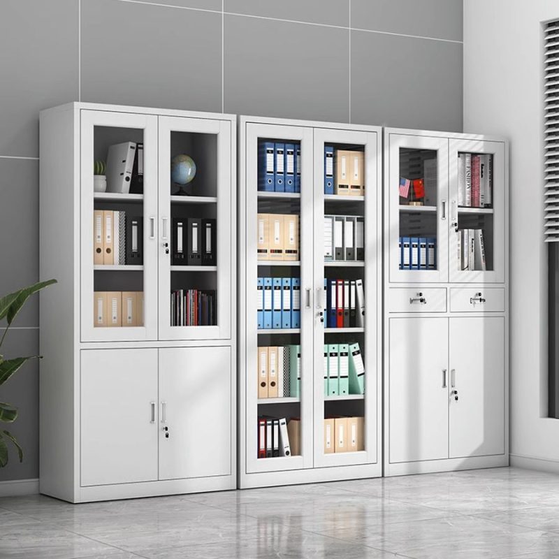 2 door lockable office filing cabinet - Image 5