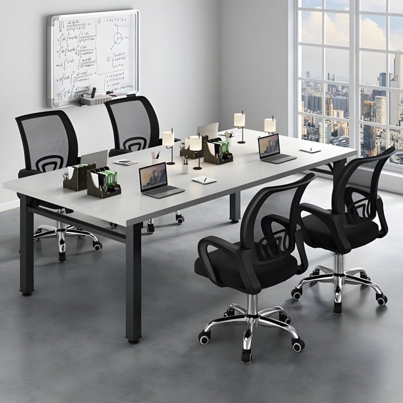 Secretarial low back office chair - Image 4