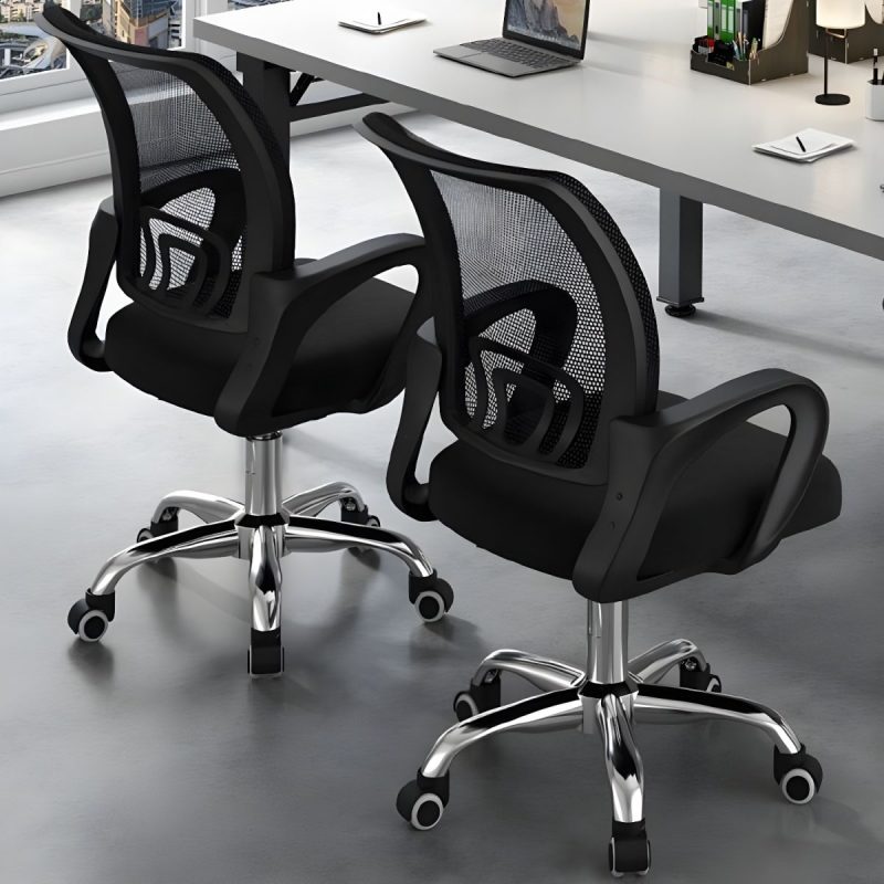 Secretarial low back office chair - Image 3