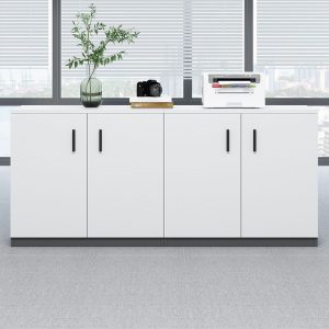 4 door home office storage credenza