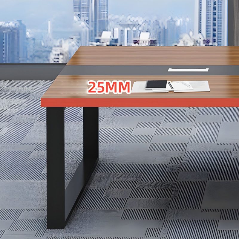 2.4m conference room meeting table - Image 5