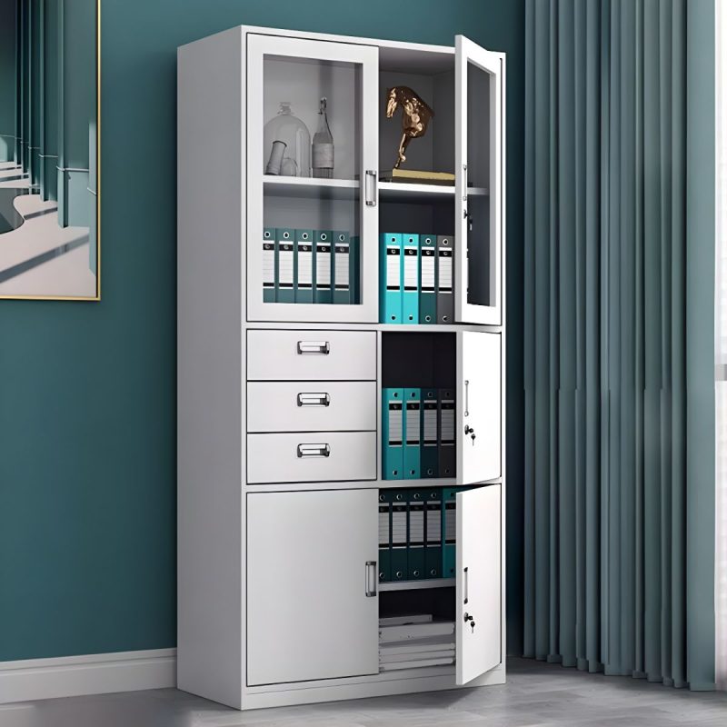Metal Storage Cabinet with safe - Image 3
