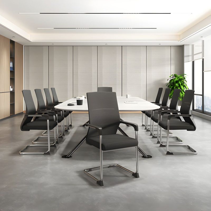 Mesh office visitor seat - Image 4