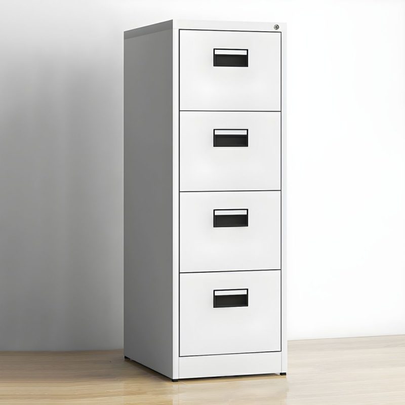4-drawer steel filing cabinet - Image 2