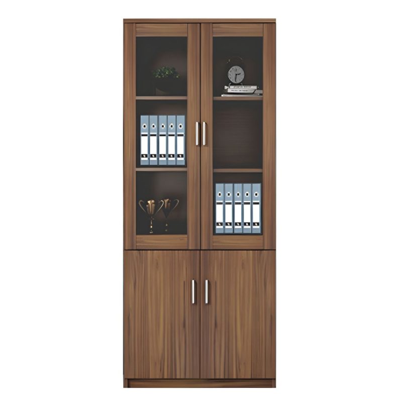 2-door wooden storage cabinet - Image 3