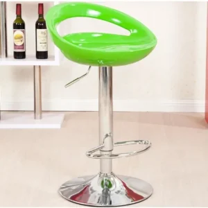 Swivel barstool-green