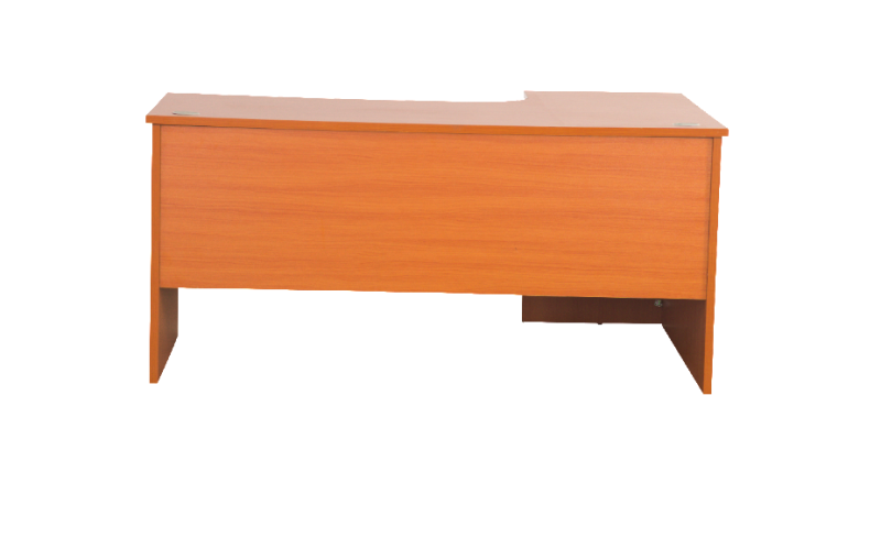 1.2m curved office desk-cherry - Image 4