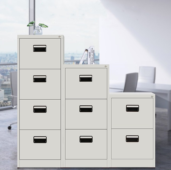 3-drawer heavy-duty vertical filing cabinet - Image 3