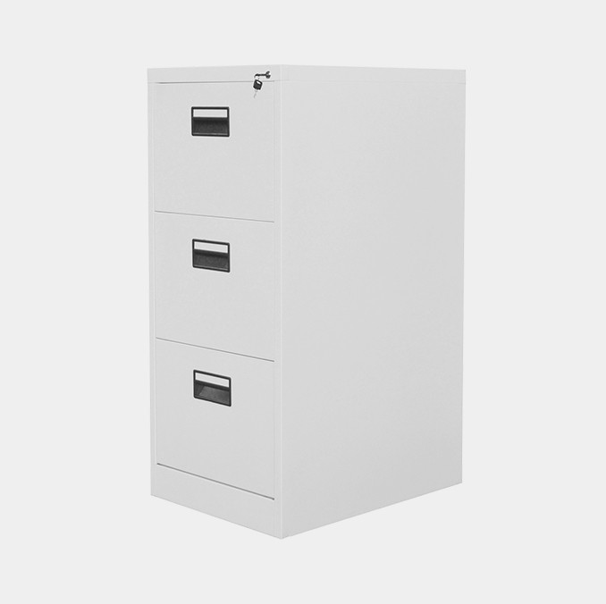 3-drawer heavy-duty vertical filing cabinet - Image 2