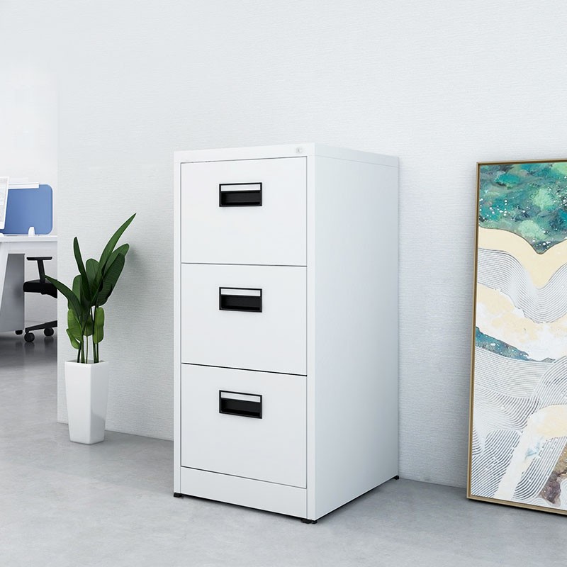 3-drawer heavy-duty vertical filing cabinet - Image 4