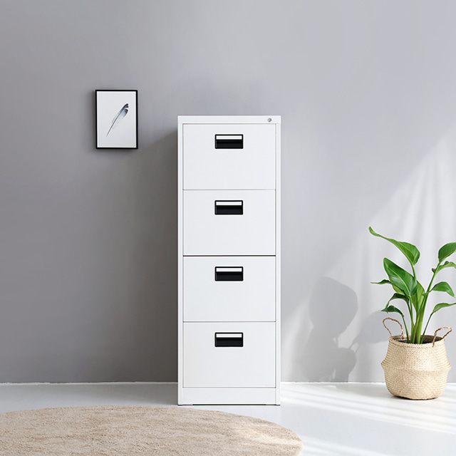 4 drawer lockable filing cabinet - Image 4