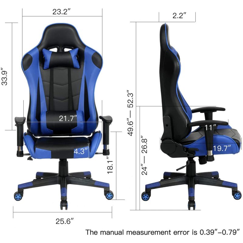 Blue gaming chair - Image 3