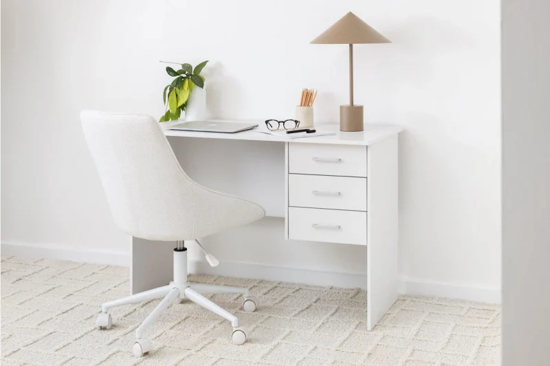 1.0m wooden home office desk