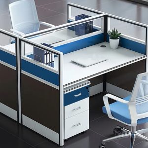 Two seater office workstation