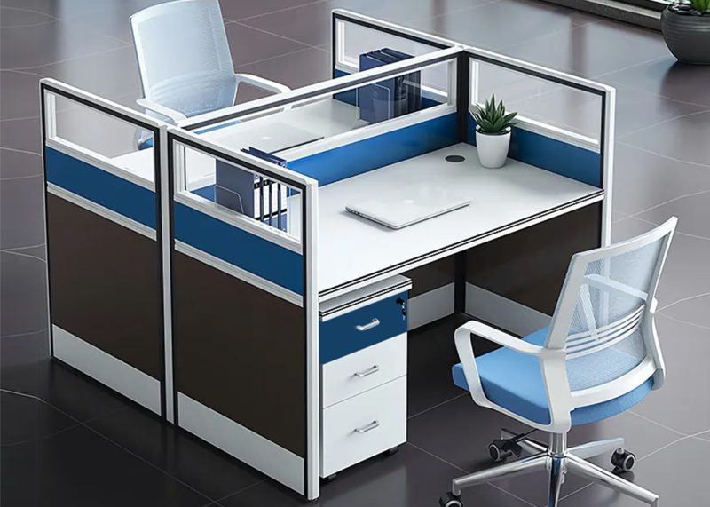 Two seater office workstation