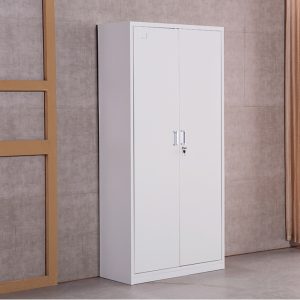 2-door metallic office file cabinet