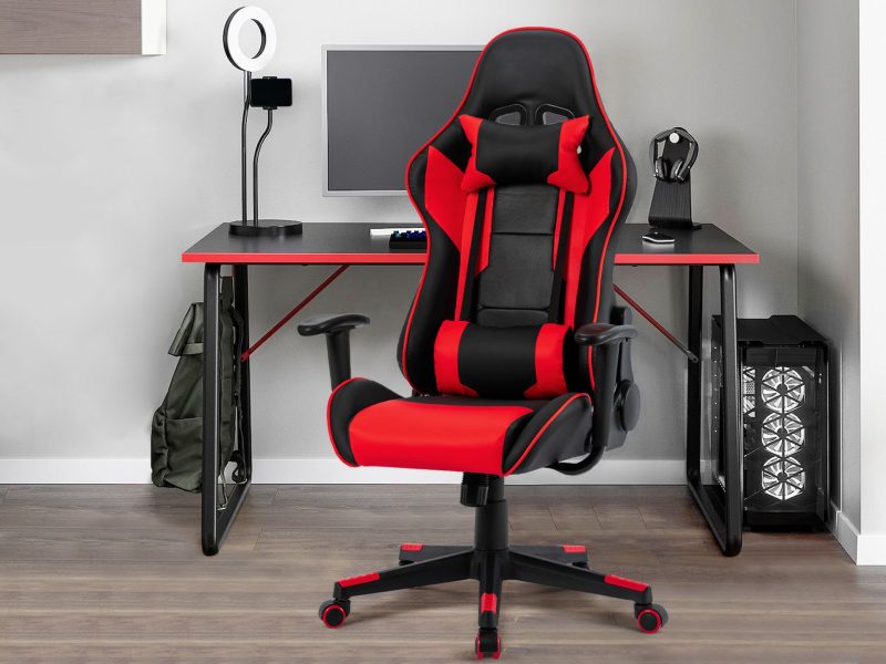 Red classic gaming chair
