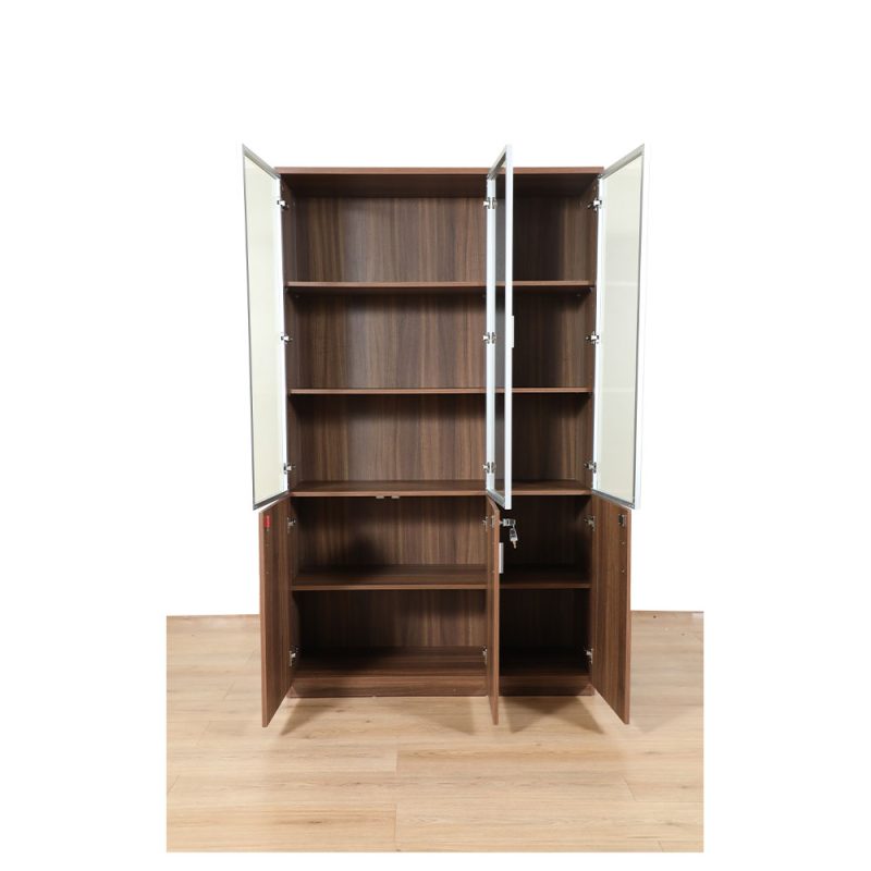 3 Door wooden filling cabinet - Image 2