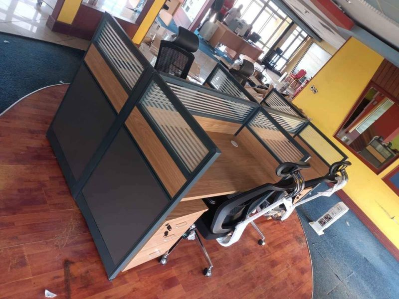 4-Way Workstation (Brown) - Image 3