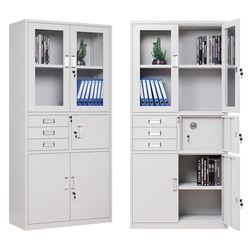 2-door office cabinet with safe - Image 4