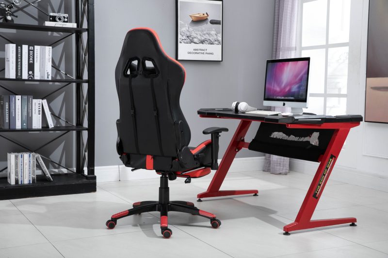 Red classic gaming chair - Image 2
