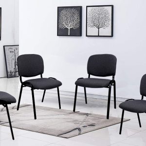 Fabric stackable tosca visitor chair