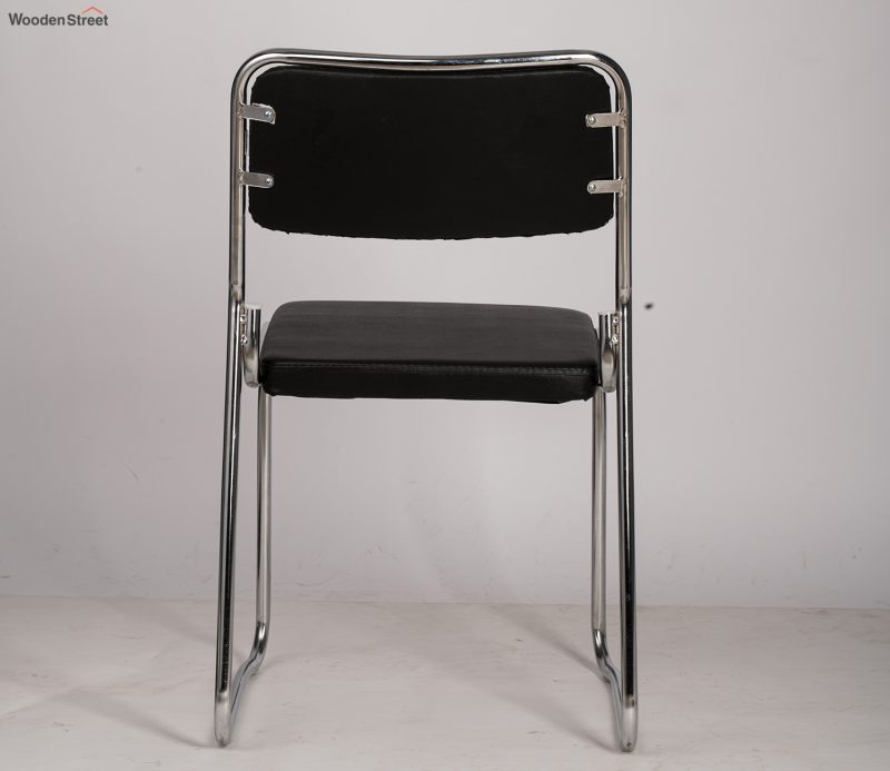Chrome office visitor chair - Image 2