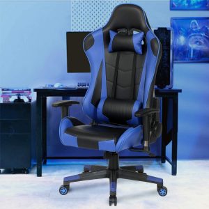 Blue gaming chair