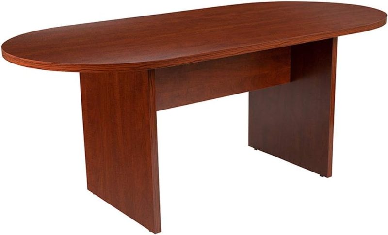 Metro oval boardroom table - Image 6