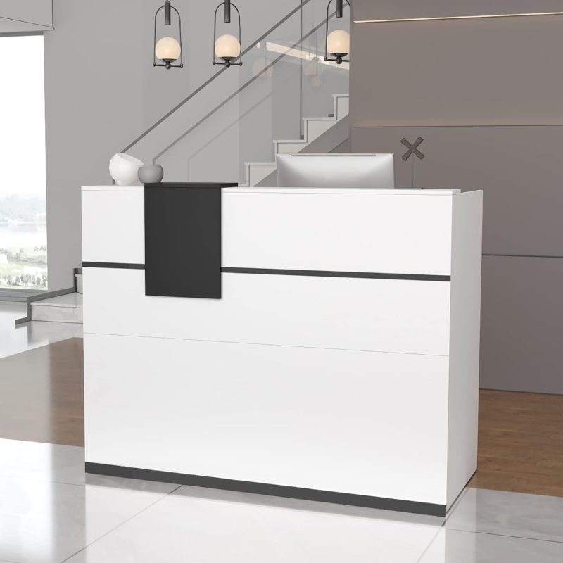 1.6m reception desk - Image 3