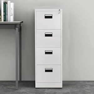 4-drawer vertical file cabinet