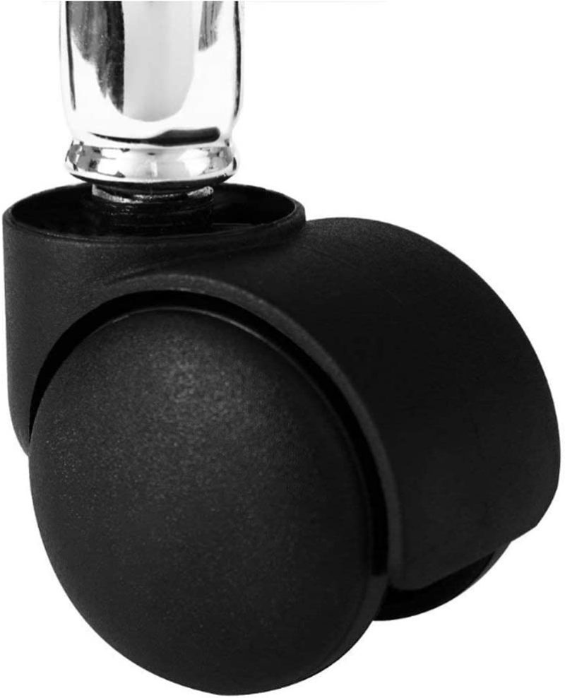 Salon swivel leather stool -black. - Image 7