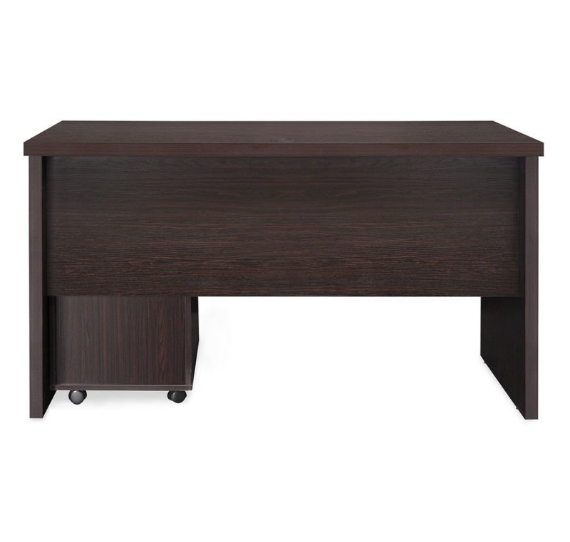 1.4m straight desk with drawers - Image 2